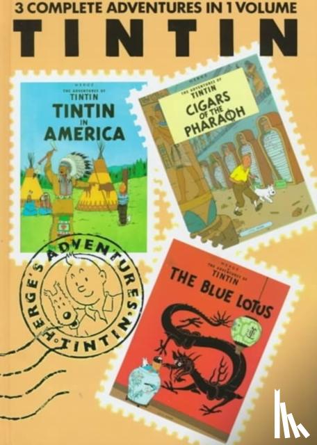 Herge - Adventures of Tintin 3 Complete Adventures in 1 Volume