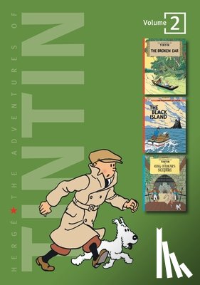 Herge - Adventures of Tintin 3 Complete Adventures in 1 Volume