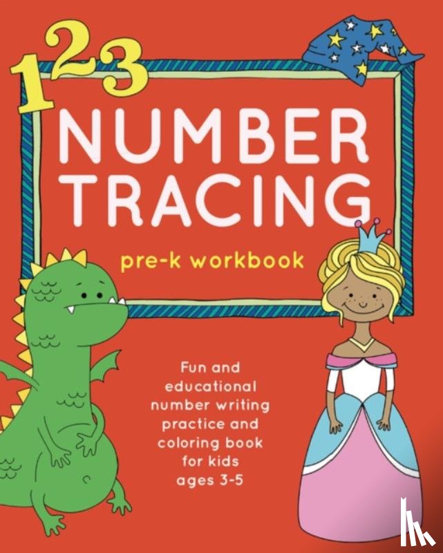 Little, Brown Lab - Number Tracing Pre-K Workbook