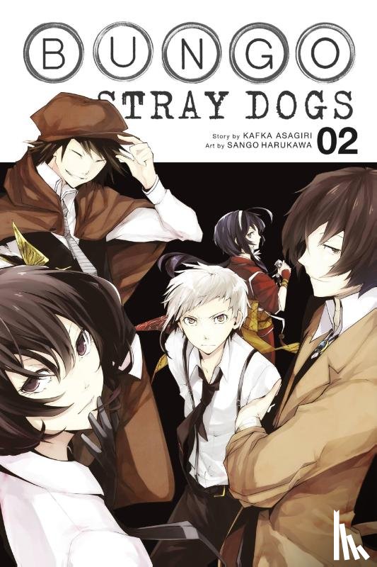 Asagiri, Kafka, Harukawa, Sango - Bungo Stray Dogs, Vol. 2