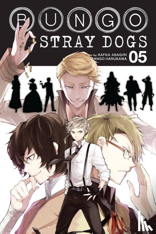 Asagiri, Kafka, Harukawa, Sango - Bungo Stray Dogs, Vol. 5