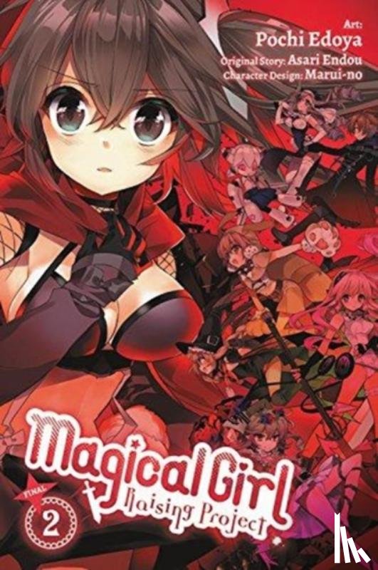 Endou, Asari, Ward, Jennifer, Edoya, Pochi, Gancio, Rochelle - Magical Girl Raising Project, Vol. 2 (manga)