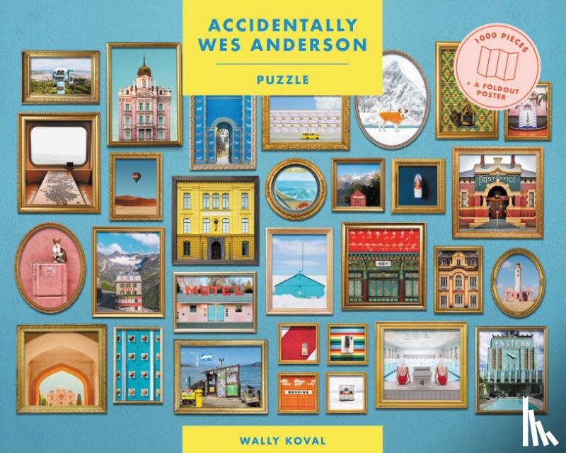 Koval, Wally - Accidentally Wes Anderson Puzzle: 1000 Piece Puzzle