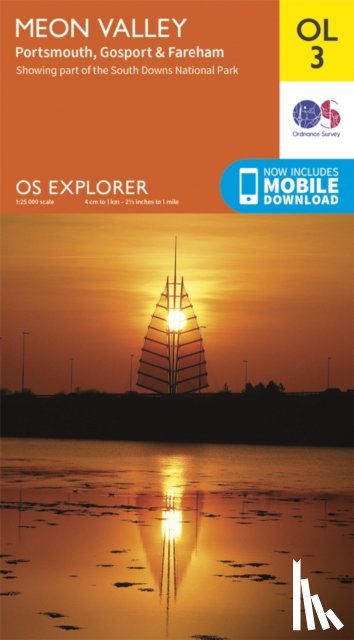 Ordnance Survey - Meon Valley, Portsmouth, Gosport & Fareham