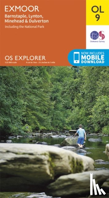 Ordnance Survey - Exmoor, Barnstaple, Lynton, Minehead & Dulverton