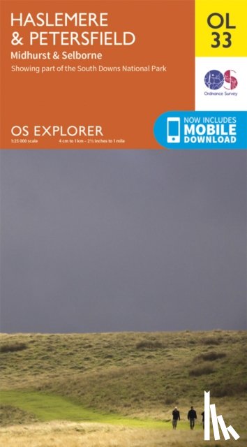 Ordnance Survey - Haslemere & Petersfield, Midhurst & Selborne