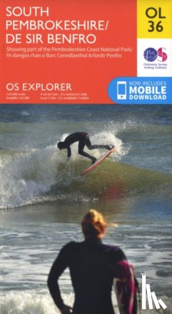 Ordnance Survey - South Pembrokeshire / De Sir Benfro