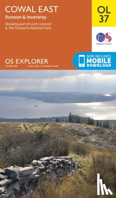 Ordnance Survey - Cowal East, Dunoon & Inverary