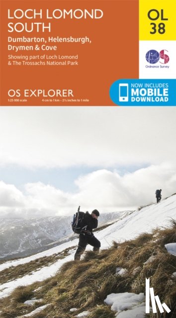 Ordnance Survey - Loch Lomond South, Dumbarton & Helensburgh, Drymen & Cove