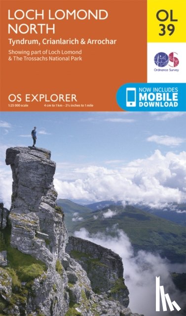 Ordnance Survey - Loch Lomond North, Tyndrum, Crianlarich & Arrochar