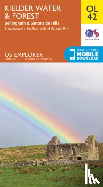 Ordnance Survey - Kielder Water & Forest, Bellingham & Simonside Hills