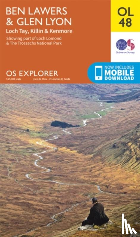 Ordnance Survey - Ben Lawers & Glen Lyon, Loch Tay, Killin & Kenmore