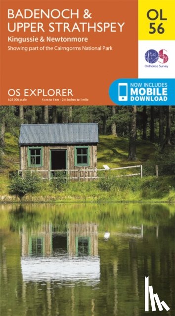 Ordnance Survey - Badenoch & Upper Strathspey, Kingussie & Newtonmore