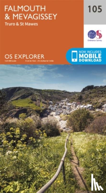 Ordnance Survey - Falmouth and Mevagissey, Truro and St Mawes