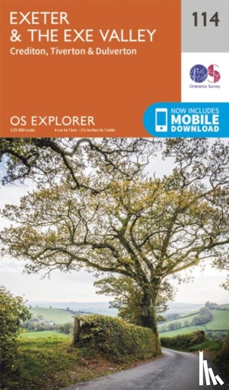 Ordnance Survey - Exeter and the Exe Valley