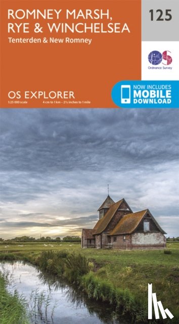 Ordnance Survey - Romney Marsh, Rye and Winchelsea