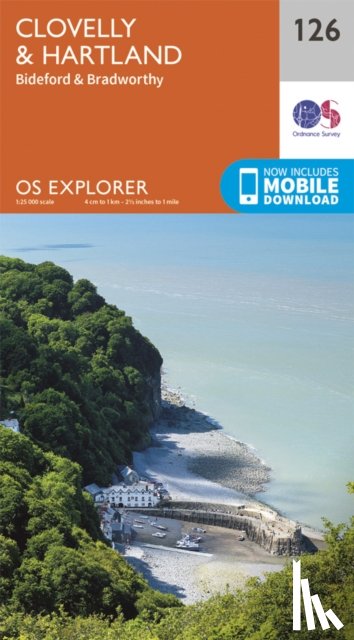 Ordnance Survey - Clovelly and Hartland