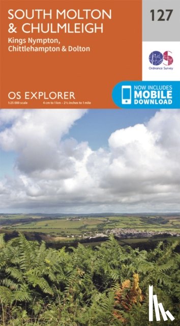 Ordnance Survey - South Molton and Chulmleigh