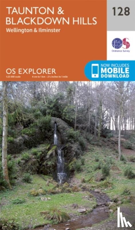 Ordnance Survey - Taunton and Blackdown Hills
