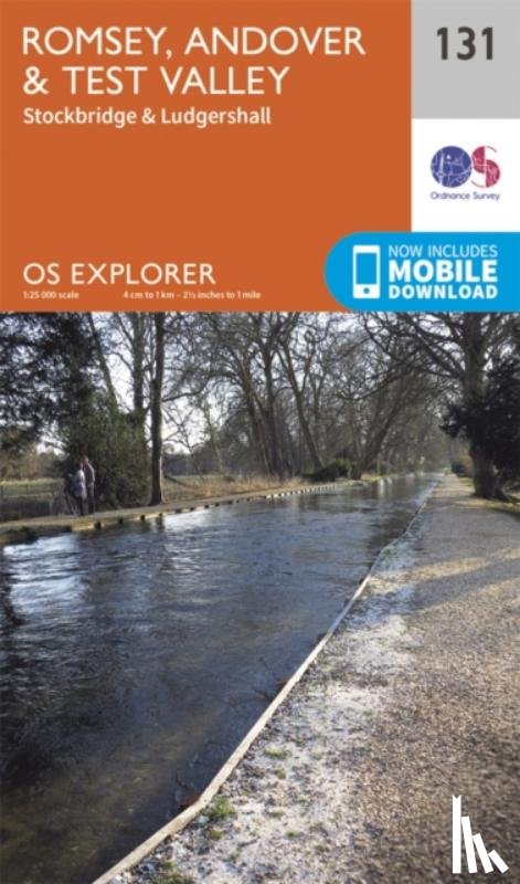 Ordnance Survey - Romsey, Andover and Test Valley