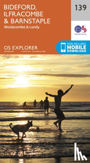 Ordnance Survey - Bideford, Ilfracombe and Barnstaple