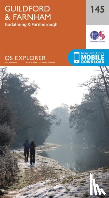 Ordnance Survey - Guildford and Farnham