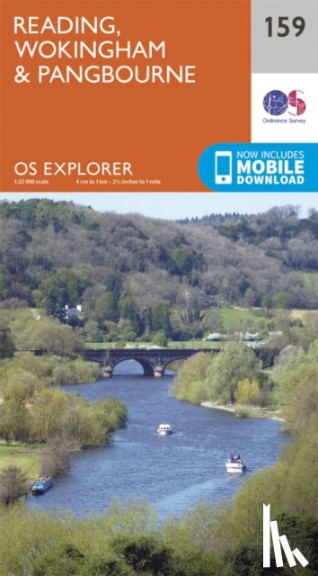 Ordnance Survey - Reading, Wokingham and Pangbourne