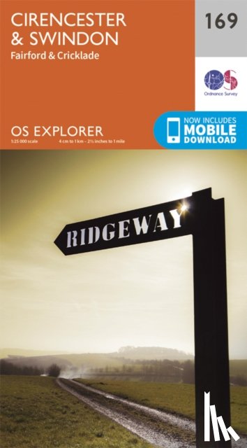 Ordnance Survey - Cirencester and Swindon, Fairford and Cricklade