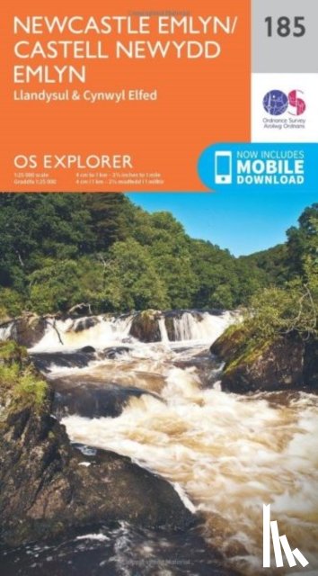 Ordnance Survey - Newcastle Emlyn, Llandysul and Cynwyl Elfed