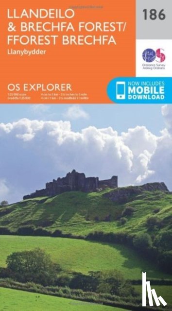 Ordnance Survey - Llandeilo and Brechfa Forest