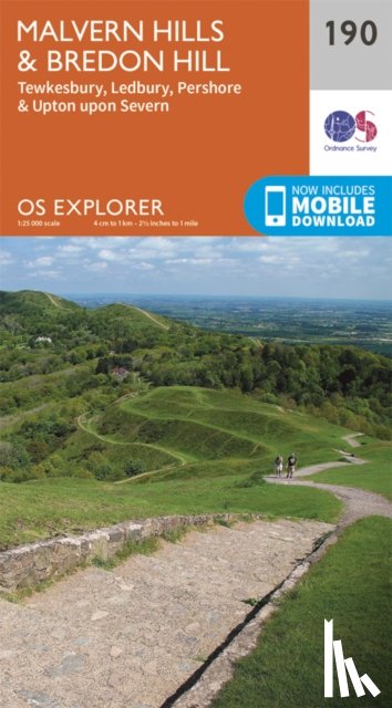 Ordnance Survey - Malvern Hills and Bredon Hill