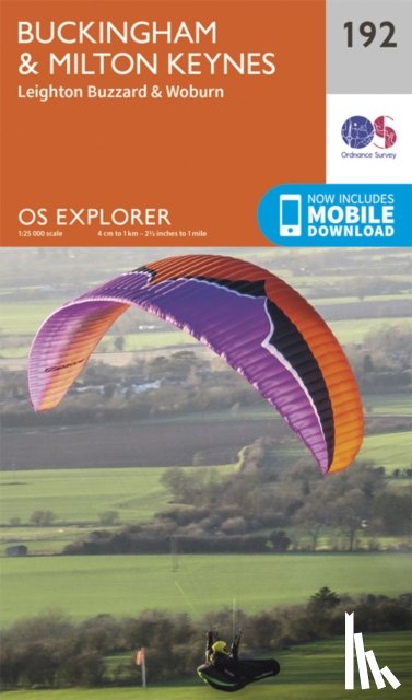 Ordnance Survey - Buckingham and Milton Keynes