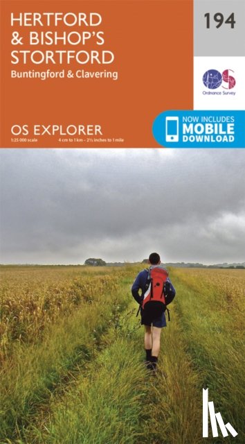 Ordnance Survey - Hertford and Bishop's Stortford