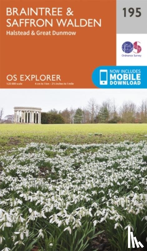 Ordnance Survey - Braintree and Saffron Walden