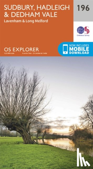 Ordnance Survey - Sudbury, Hadleigh and Dedham Vale