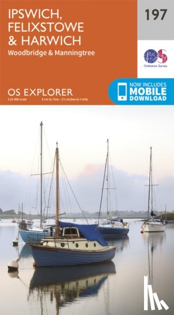 Ordnance Survey - Ipswich, Felixstowe and Harwich