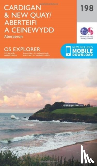 Ordnance Survey - Cardigan and New Quay, Aberaeron