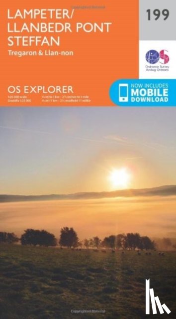 Ordnance Survey - Lampeter, Tregaron and Llan-Non