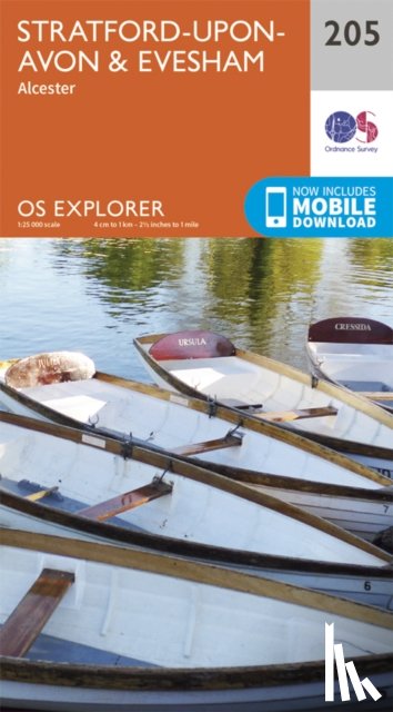 Ordnance Survey - Stratford-Upon-Avon and Evesham