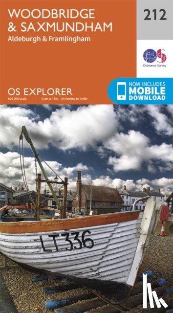 Ordnance Survey - Woodbridge and Saxmundham