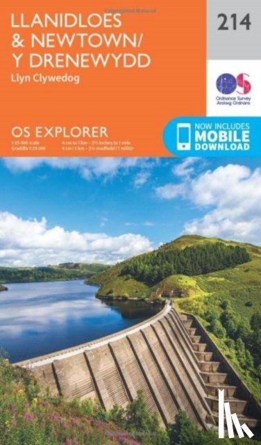 Ordnance Survey - Llanidloes and Newtown - Y Drenewydd