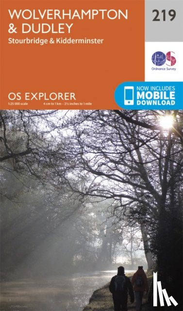 Ordnance Survey - Wolverhampton and Dudley, Stourbridge and Kidderminster