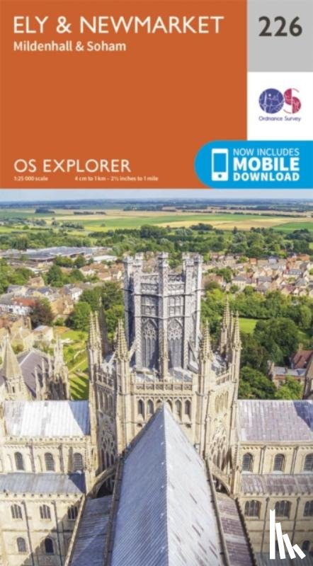 Ordnance Survey - Ely and Newmarket, Mildenhall and Soham