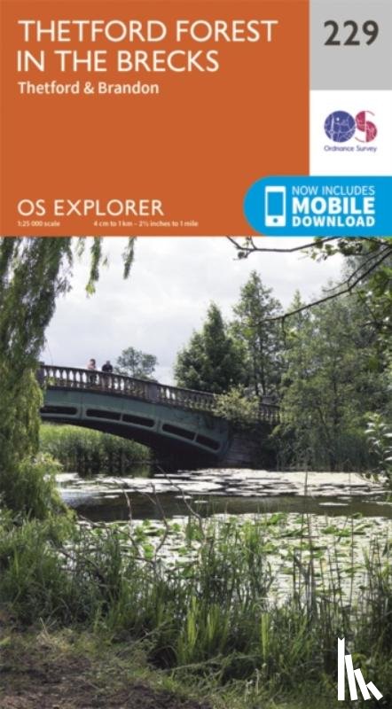 Ordnance Survey - Thetford Forest in the Brecks