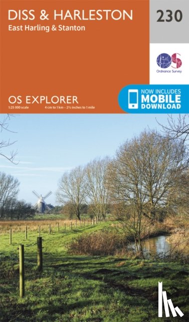 Ordnance Survey - Diss & Harleston