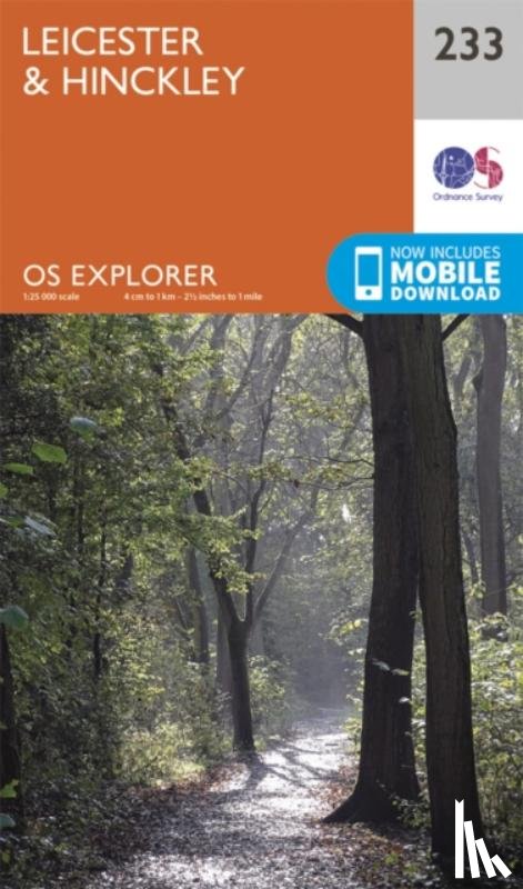 Ordnance Survey - Leicester and Hinckley