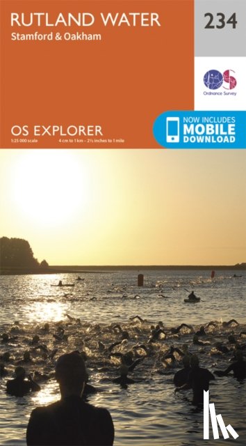 Ordnance Survey - Rutland Water, Stamford and Oakham