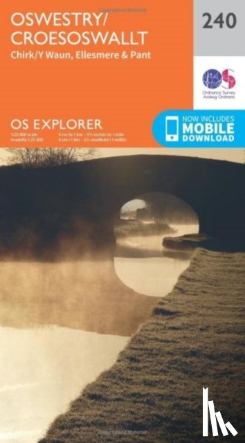 Ordnance Survey - Oswestry / Croesoswallt