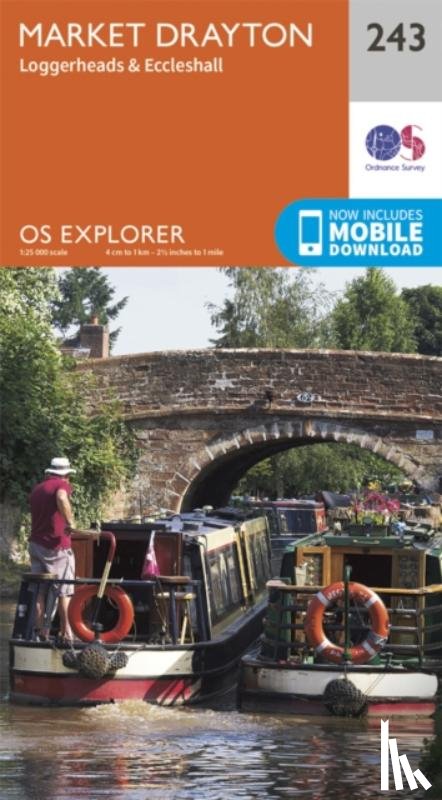 Ordnance Survey - Market Drayton, Loggerheads and Eccleshall