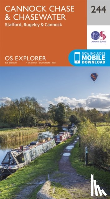 Ordnance Survey - Cannock Chase